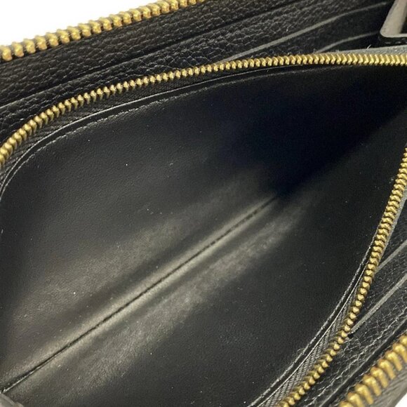 LOUIS VUITTON Portefeuille Clmence Noir Monogram Empreinte - 658-080125 - Picture 11 of 13